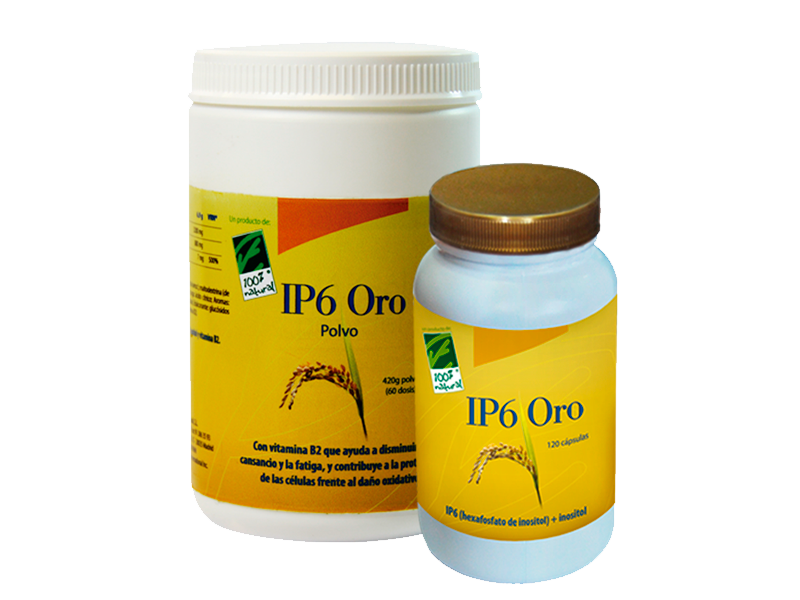 IP6Oro® (120 Cápsulas/ Polvo 414 G)