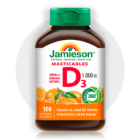 Vitamina D3 1000 UI masticable