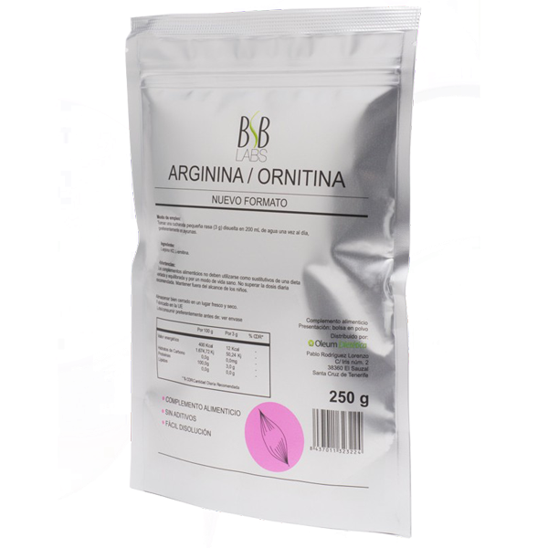 Arginina/ Ornitina (250 G)