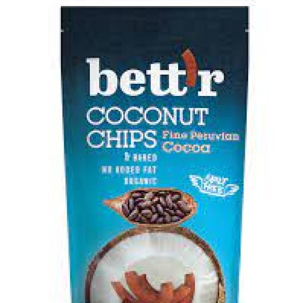 Bett'r Chips de Coco con Cacao Eco (70 G)