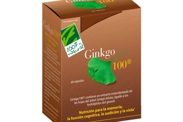 Ginkgo 100® (60 Cápsulas)