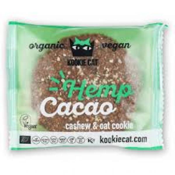 Kookie Cat Galletas de Cañamo y Cacao Eco (12X50 G)