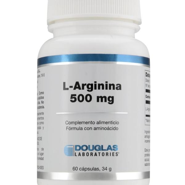 L-Arginina (500 Mg/ 60 Cápsulas)