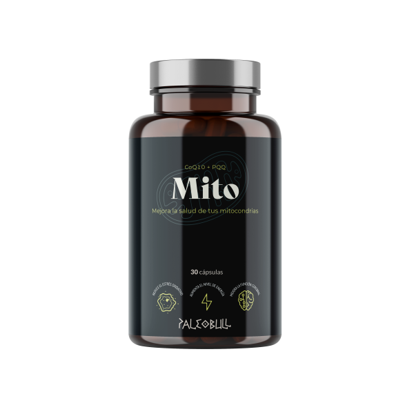 Mito Salud Mitocondrial: PQQ + COQ10 (30 Cápsulas)