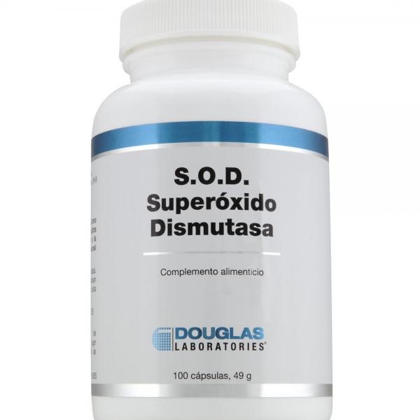   S.O.D. Superóxido Dismutasa (200 UMF/ 100 Cápsulas)